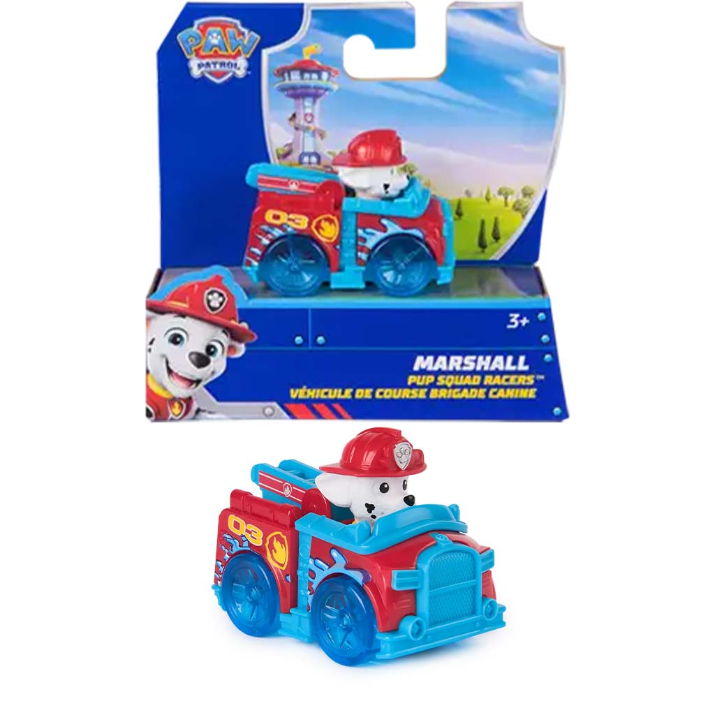 Mancs Őrjárat: Pup Squad Racers - Mini Marshall járműve - Spin Master kép 1