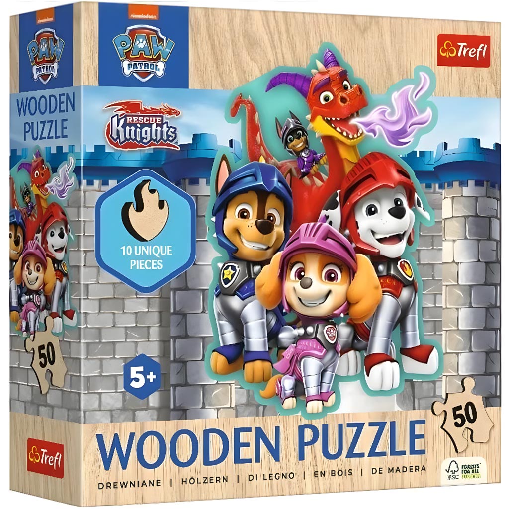 Mancs Őrjárat 50db-os fa puzzle - Trefl kép 1