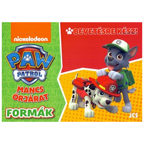 Mancs Őrjárat: Bevetésre kész! - Formák foglalkoztató könyv kép 1