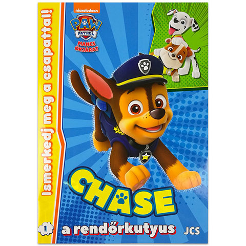 Mancs őrjárat: Ismerkedj meg a csapattal! 1. - Chase, a rendőrkutyus foglalkoztató kép 1