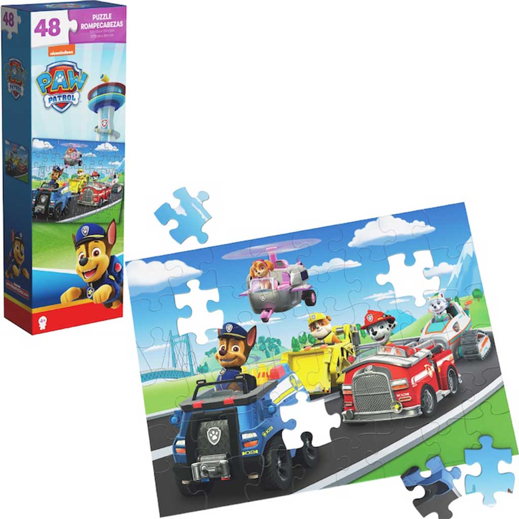 Mancs Őrjárat Mesehősök és járgányaik 48db-os puzzle - Spin Master kép 2