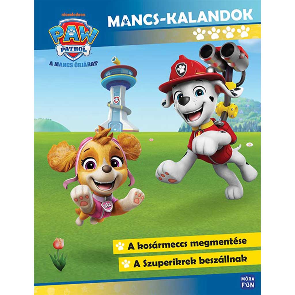 Móra: Mancs Őrjárat – Mancs-kalandok 4. - A kosármeccs megmentése kép 1