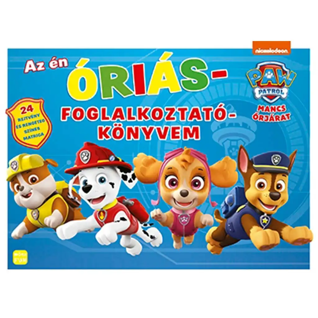 Móra: Mancs Őrjárat - Az én óriás foglalkoztatókönyvem kép 1