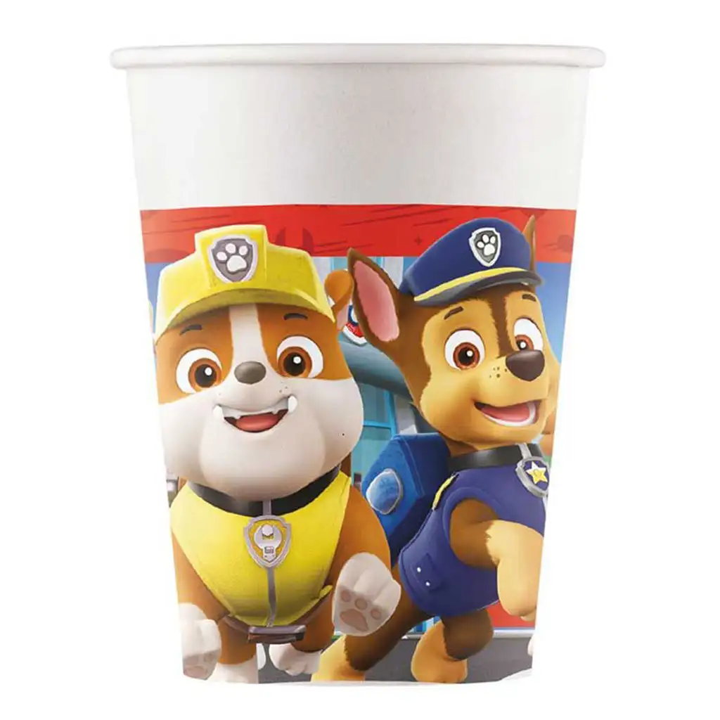 Mancs Őrjárat 8 db-os papírpohár szett 200ml kép 1