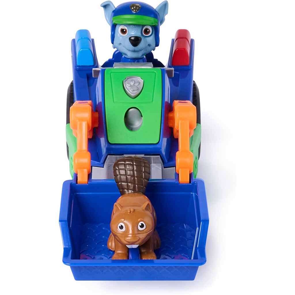 Mancs Őrjárat: Search & Rescue Hátrahúzható Rocky járgánya figurával - Spin Master kép 4