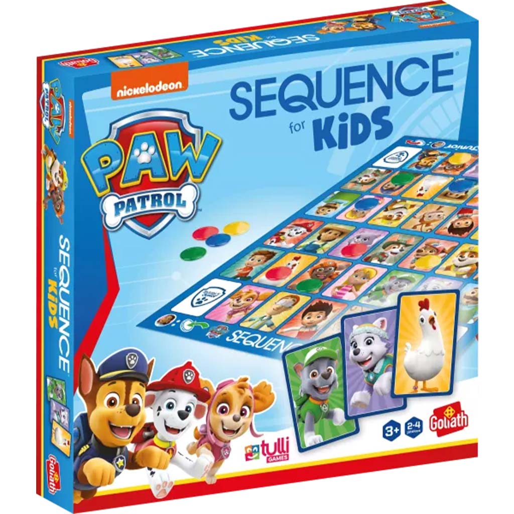 Sequence Junior társasjáték - Mancs Őrjárat kiadás kép 1