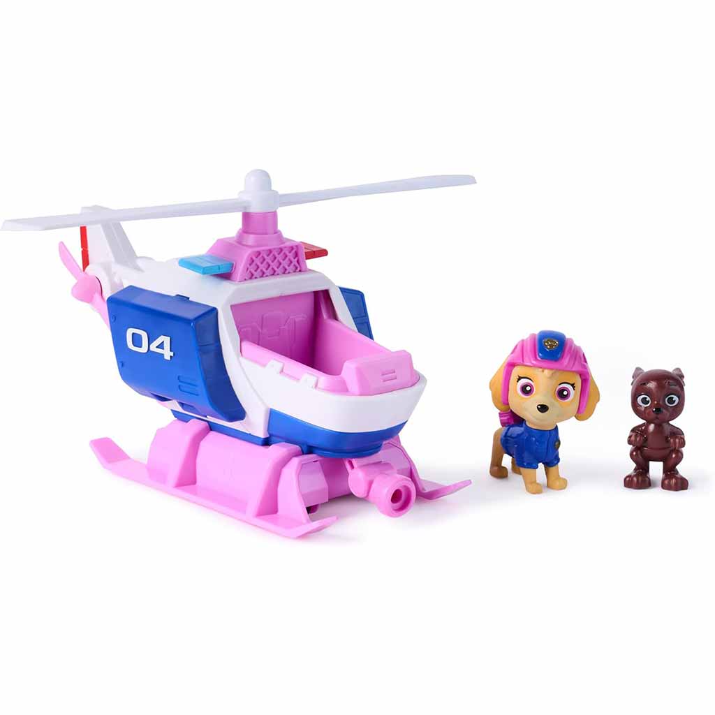 Mancs Őrjárat: Search & Rescue Hátrahúzható Skye járgánya figurával - Spin Master kép 3