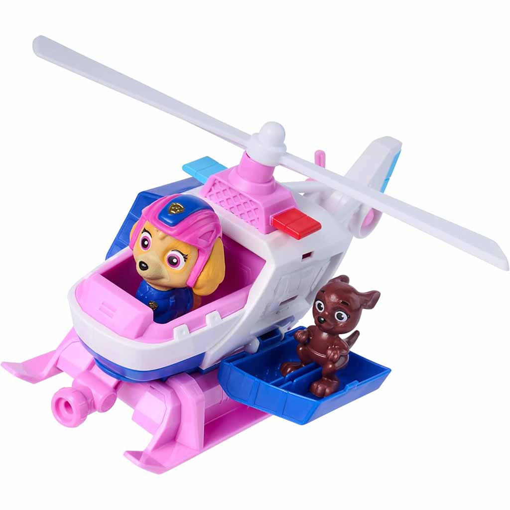 Mancs Őrjárat: Search & Rescue Hátrahúzható Skye járgánya figurával - Spin Master kép 4