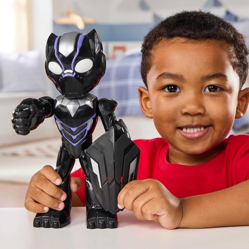 Marvel Vasember és csodálatos barátai - Fekete párduc 23cm-es figura - Hasbro kép 3