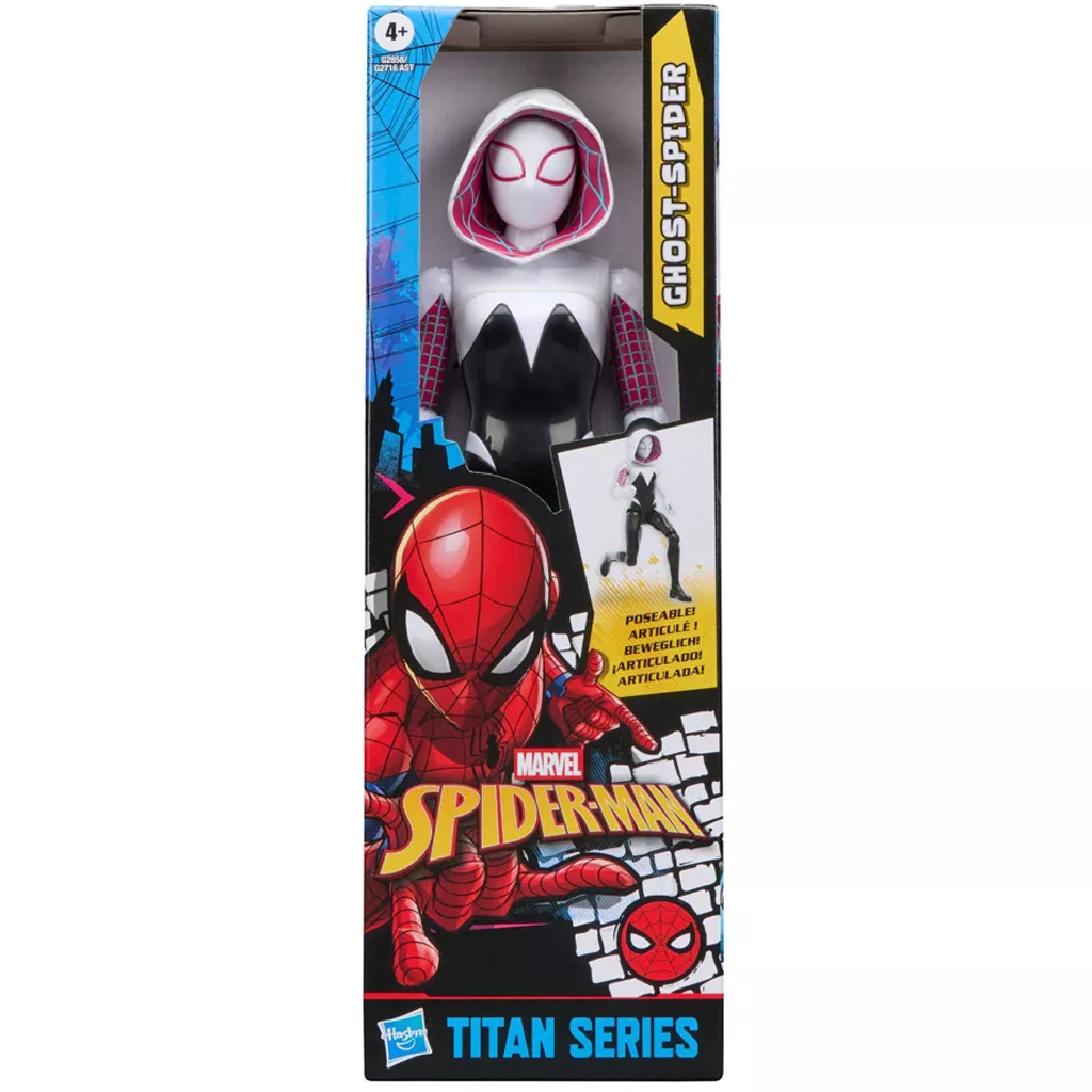 Marvel Bosszúállók: Titan Series Ghost-Spider figura 30cm - Hasbro kép 1