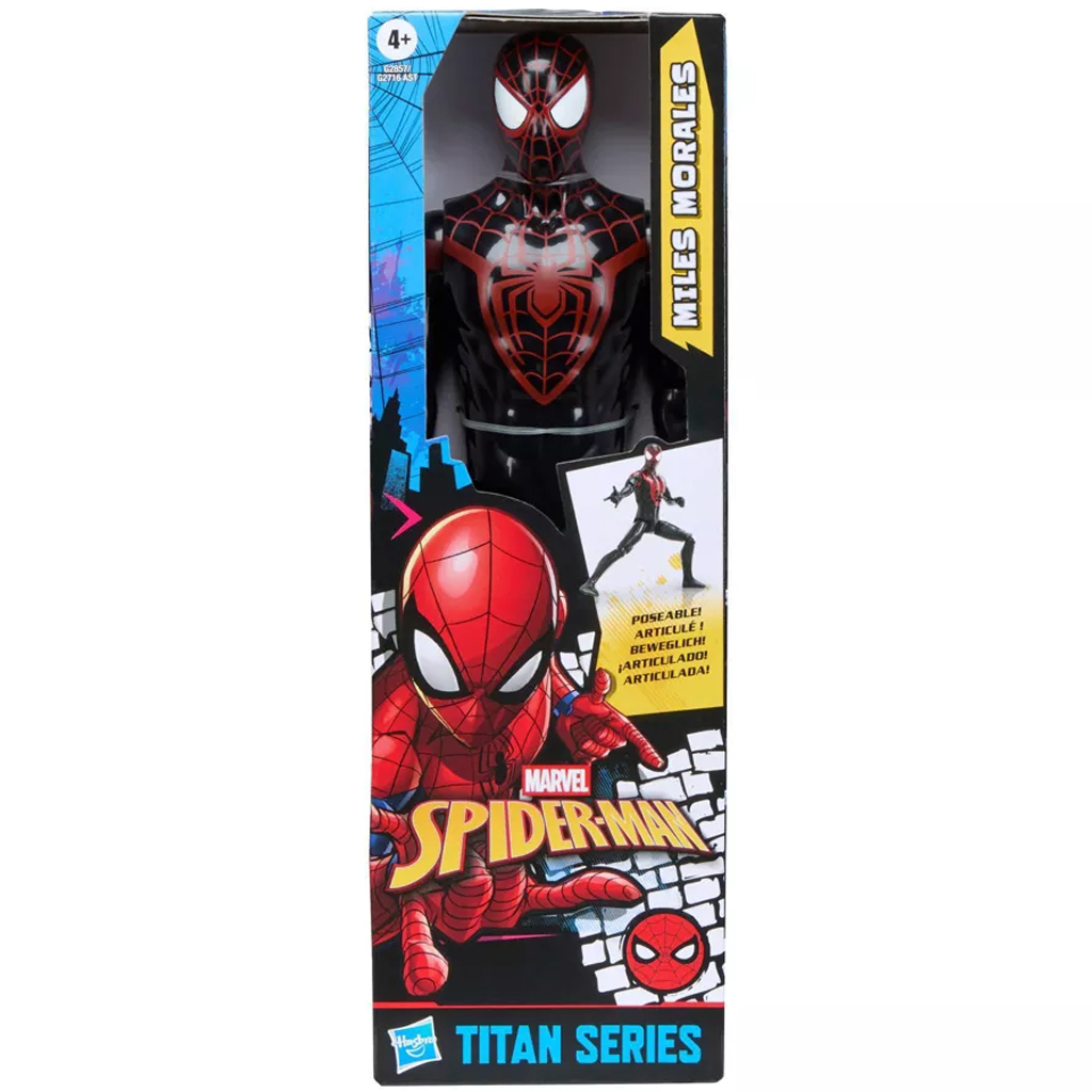 Marvel Bosszúállók: Titan Series Miles Morales figura 30cm - Hasbro kép 1