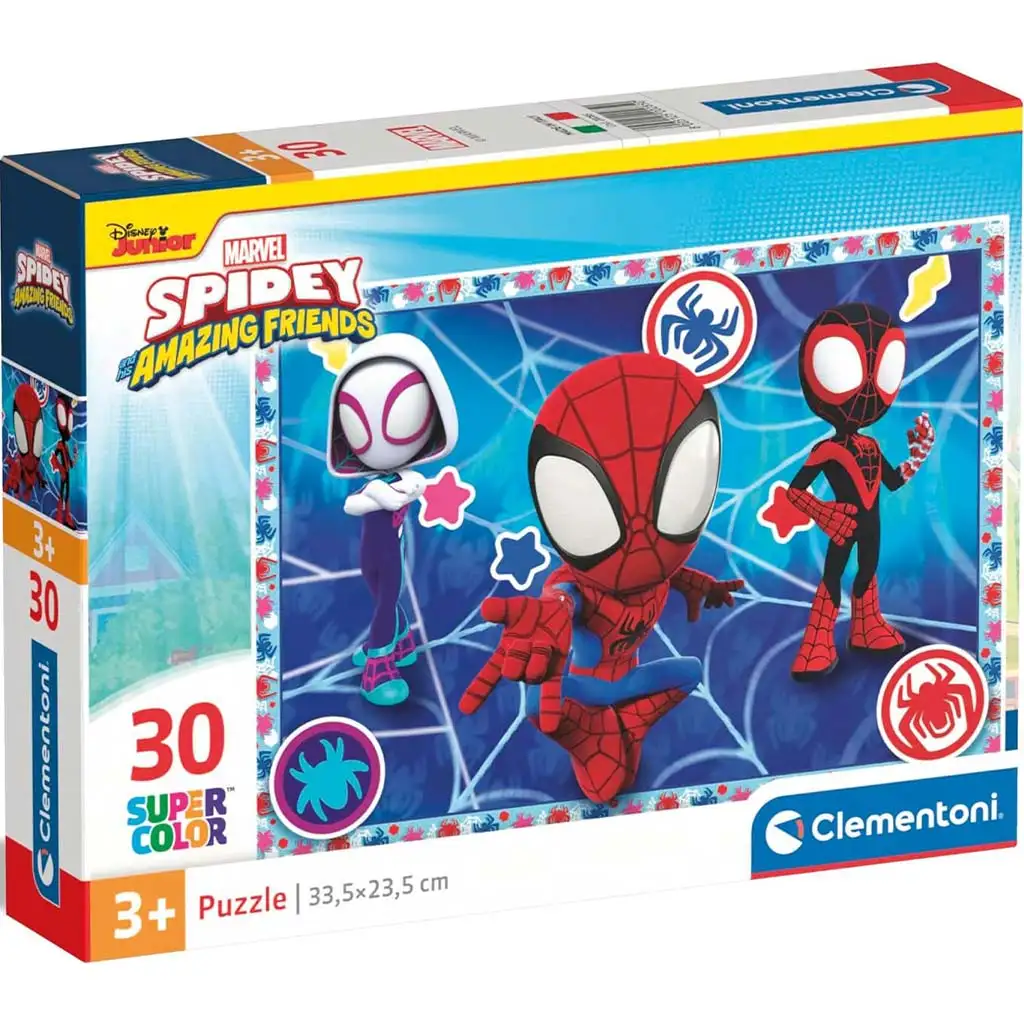 Marvel Spidey 30db-os Supercolor puzzle - Clementoni kép 1
