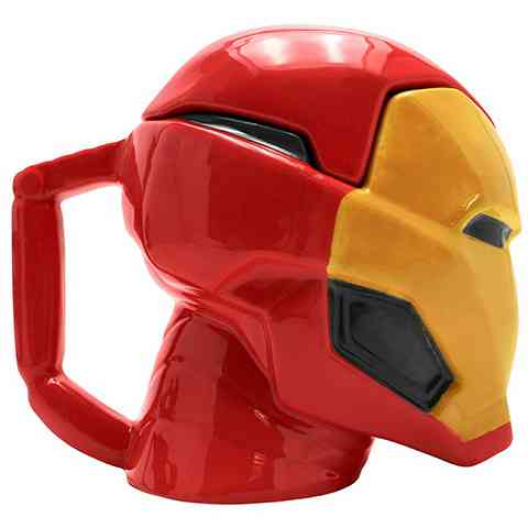 Marvel - Vasember hőre változó 3D bögre 450ml kép 2