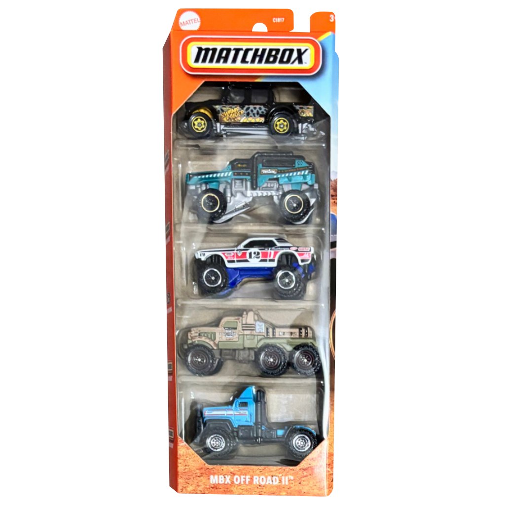 Matchbox: Off Road II. 5db-os kisautó szett 1/64 - Mattel kép 1