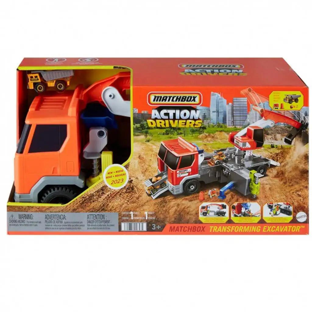 Matchbox: Action Drivers Dömper autó - Mattel kép 1