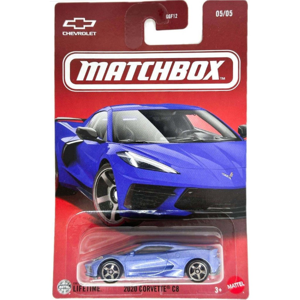 Matchbox: Ikonikus 2020 Corvette C8 kisautó 1/64 - Mattel kép 1