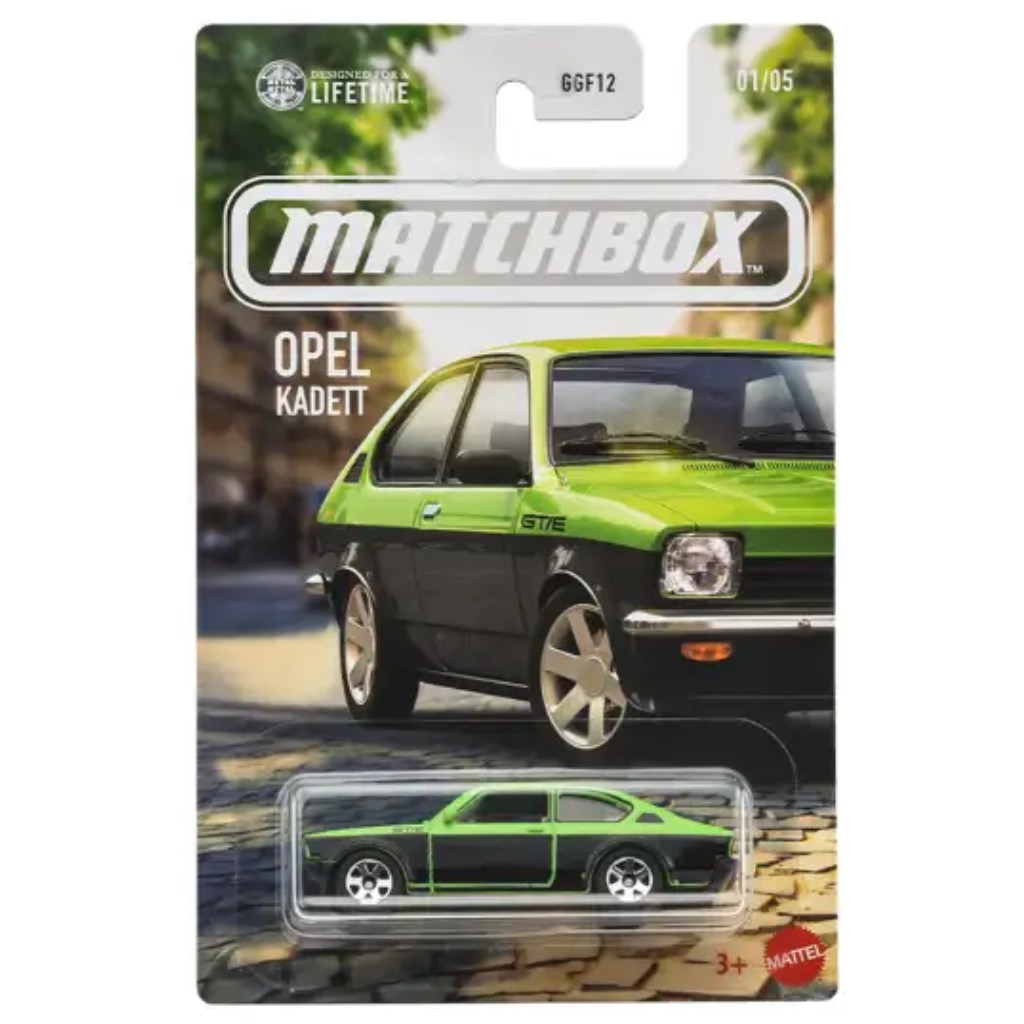 Matchbox Ikonikus Opel Kadett kisautó 1/64 – Mattel kép 1