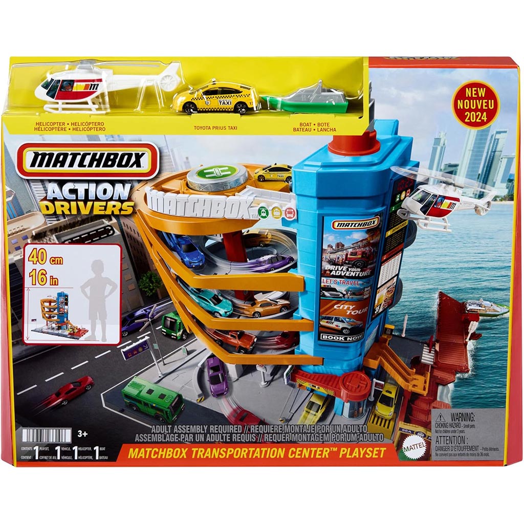 Matchbox: Irányító központ játékszett - Mattel kép 1
