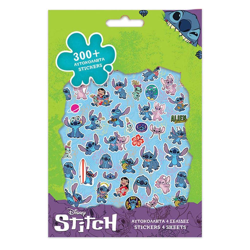 Luna: Disney Lilo és Stitch matrica szett 300db-os kép 1