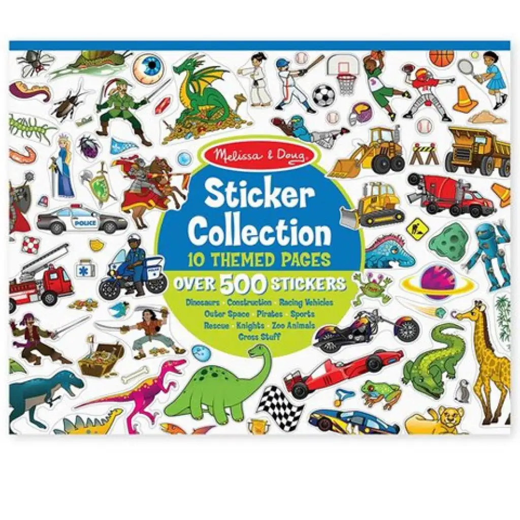 Matricagyűjtemény 500db matricával - Melissa & Doug kép 1
