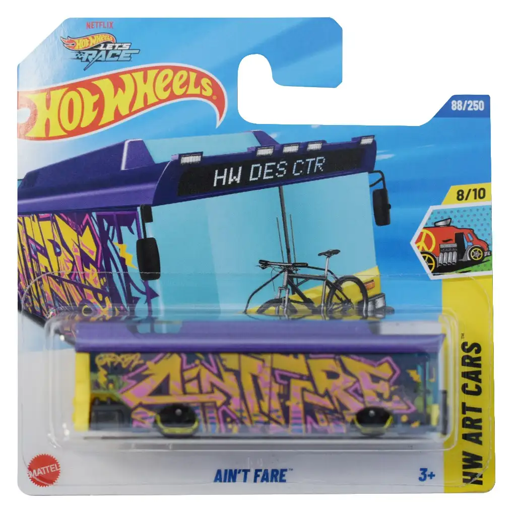 Hot Wheels: Ain't Fare lila kisautó 1/64 - Mattel kép 1
