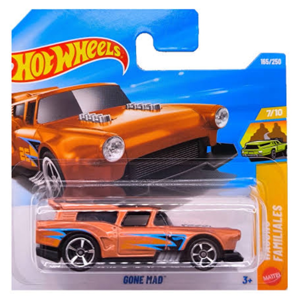 Hot Wheels: Gone Mad narancssárga kisautó 1/64 - Mattel kép 1