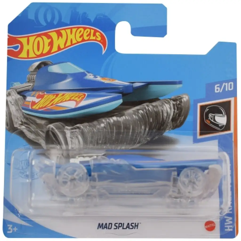 Hot Wheels: MAD Splash kék kisautó 1/64 - Mattel kép 1