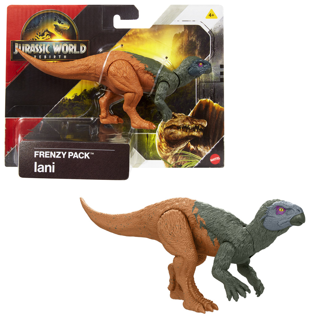 Jurassic World: Újjászületés Frenzy pack Lani dinoszaurusz figura - Mattel kép 1
