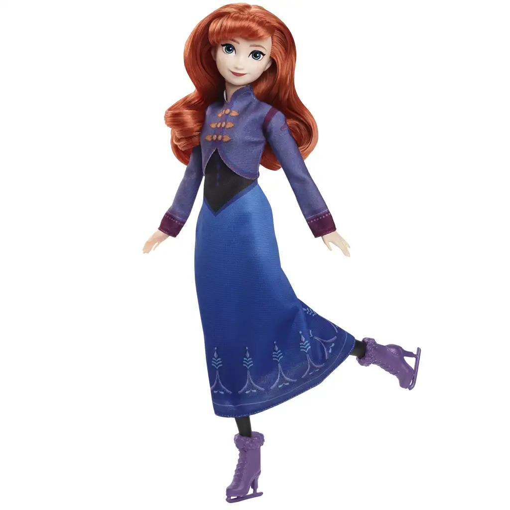 Jégvarázs: Korcsolyázó Anna baba - Mattel kép 1