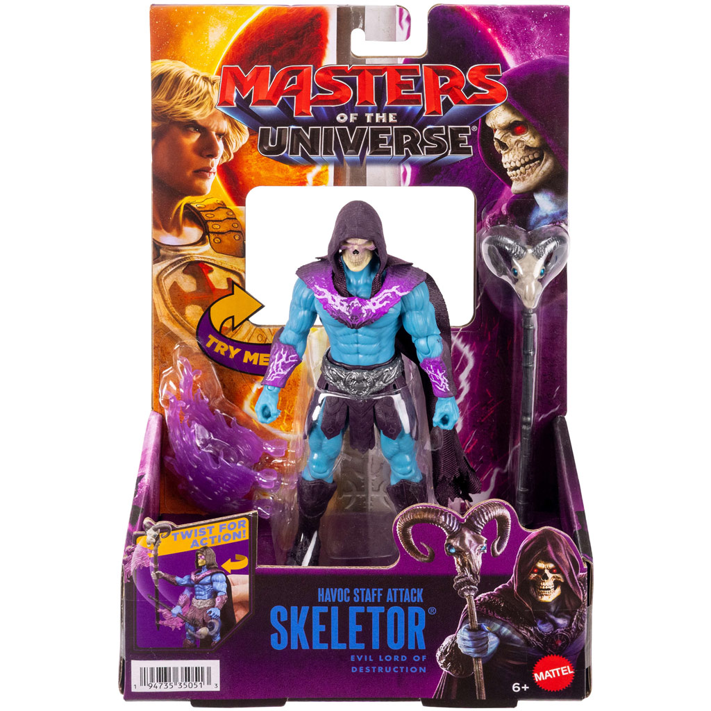 Masters of the Universe: Az univerzum védelmezői Skeletor Csontarcú akciófigura kiegészítőkkel - Mattel kép 1