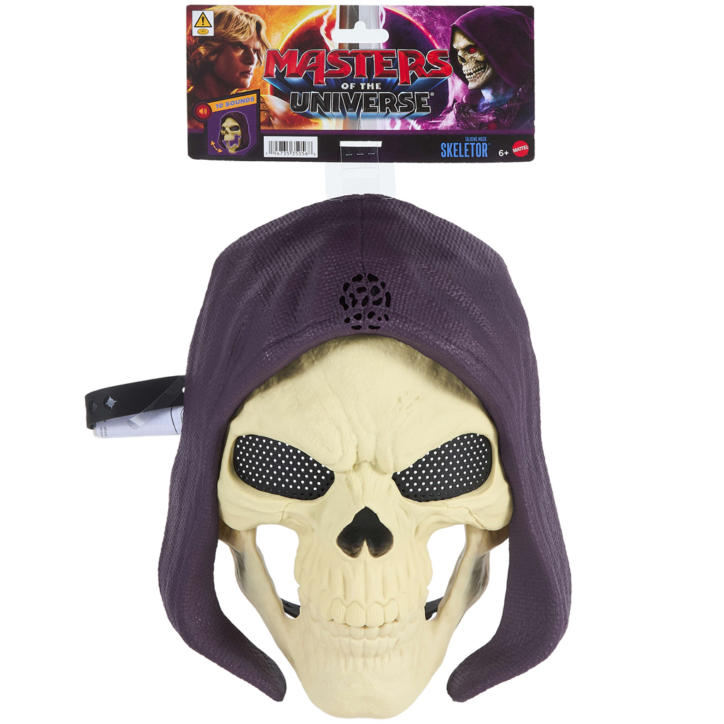 Masters of the Universe: Az univerzum védelmezői Skeletor Csontarcú világító és hangot adó maszk - Mattel kép 1