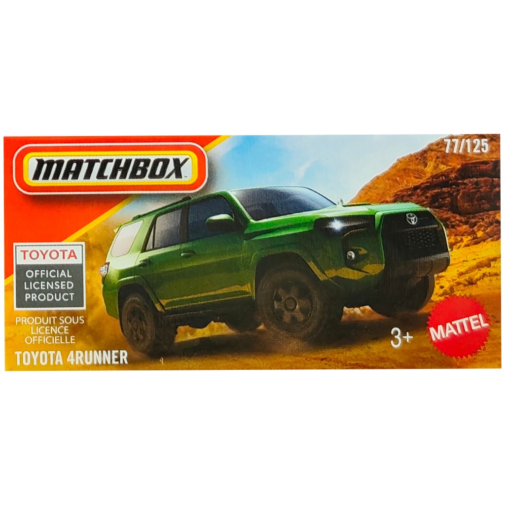 Matchbox: Toyota 4Runner zöld kisautó 1/64 – Mattel kép 1