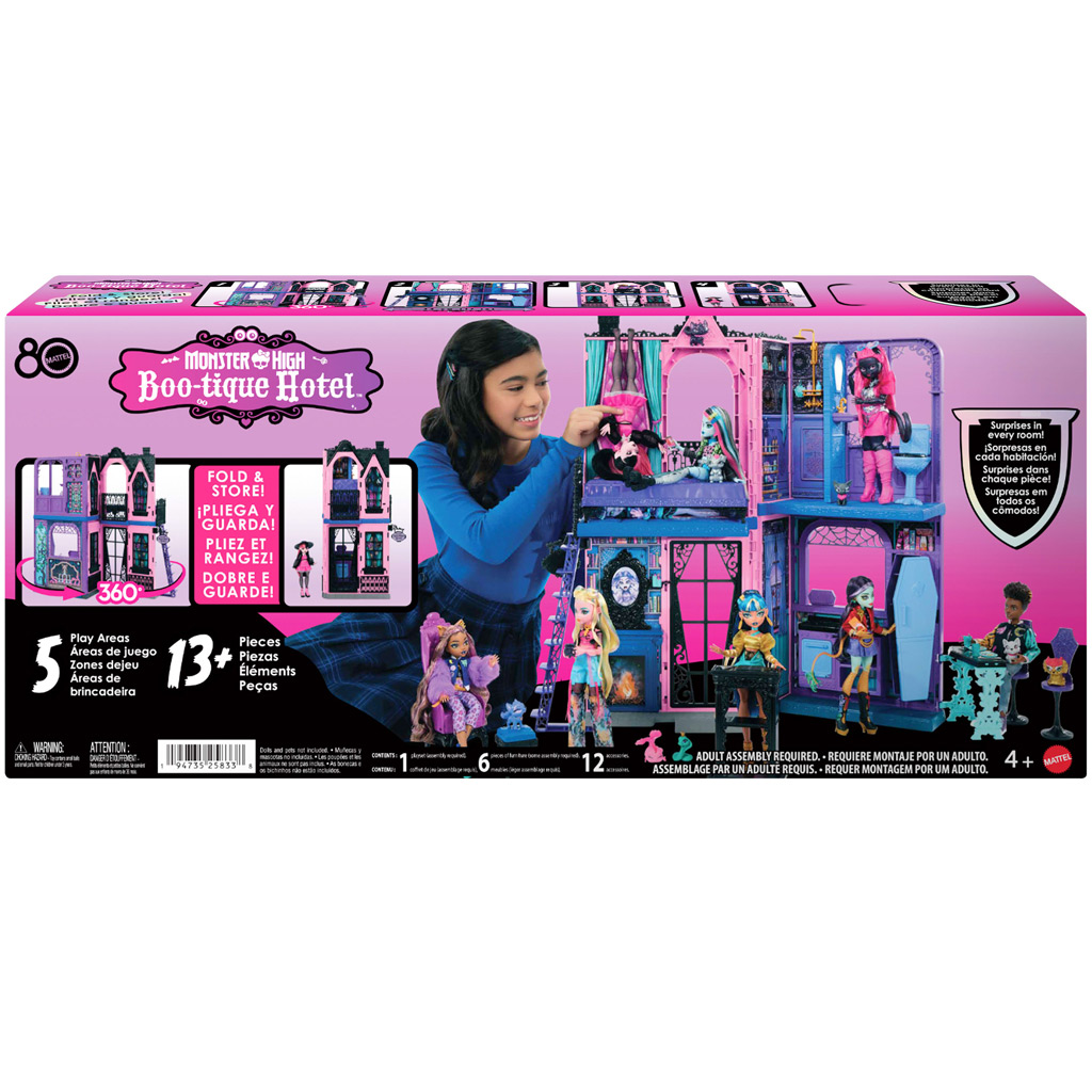 Monster High Szörnyszálló - Boo-tique Hotel játékszett - Mattel kép 1