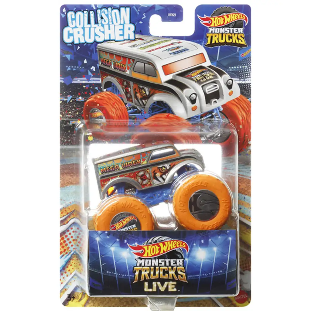 Hot Wheels Monster Trucks: Live kisautó 1/64 - Mattel kép 1