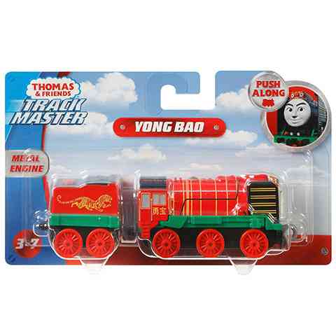 Thomas Track Master: Yong Bao kismozdony szerelvénnyel - Fisher-Price kép 1