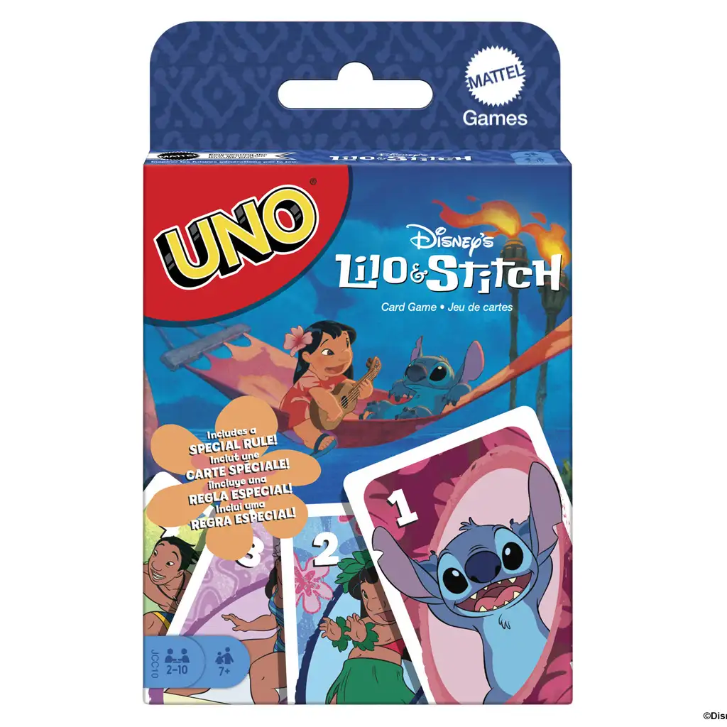 UNO: Disney Lilo és Stitch kártyajáték - Mattel kép 1