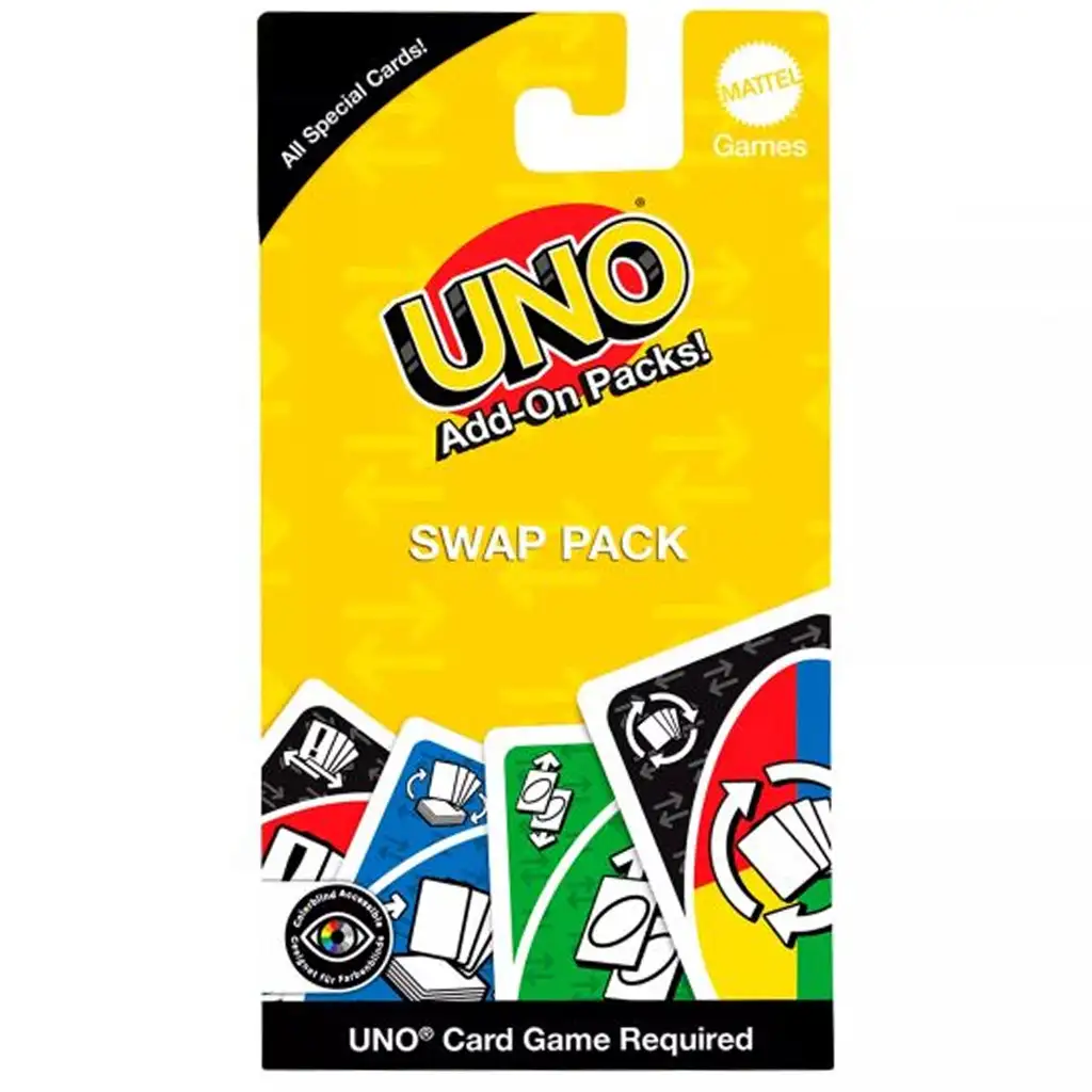 UNO: Kártyacsere pakk kiegészítő kártyacsomag - Mattel kép 1