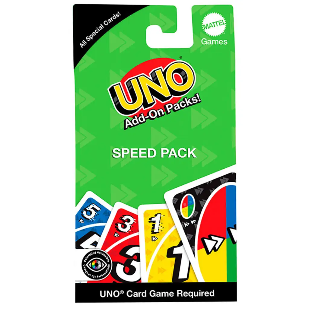 UNO: Gyorsító pakk kiegészítő kártyacsomag - Mattel kép 1