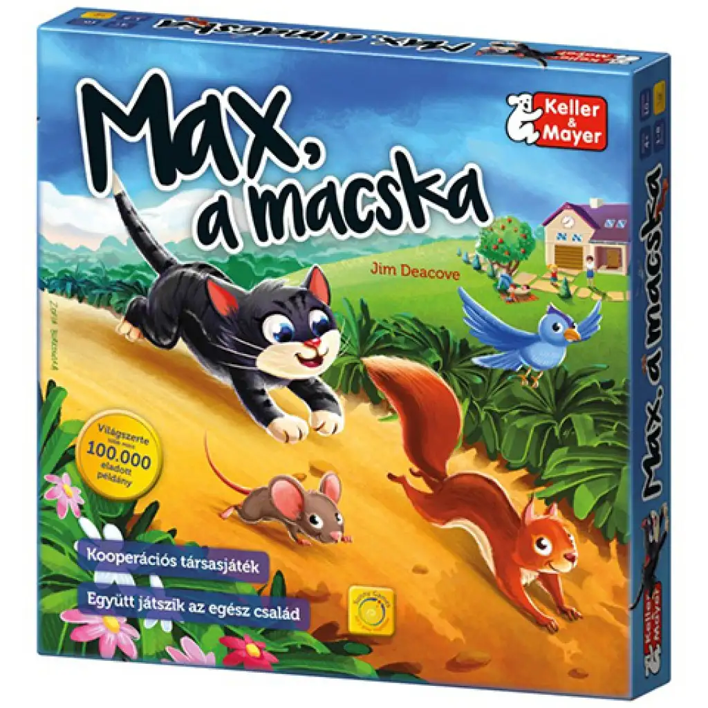 Max a macska társasjáték kép 1