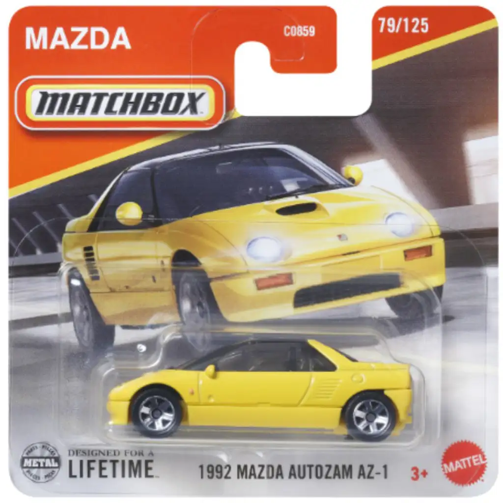 Matchbox: 1992 Mazda Autozam AZ-1 kisautó 1/64 – Mattel kép 1