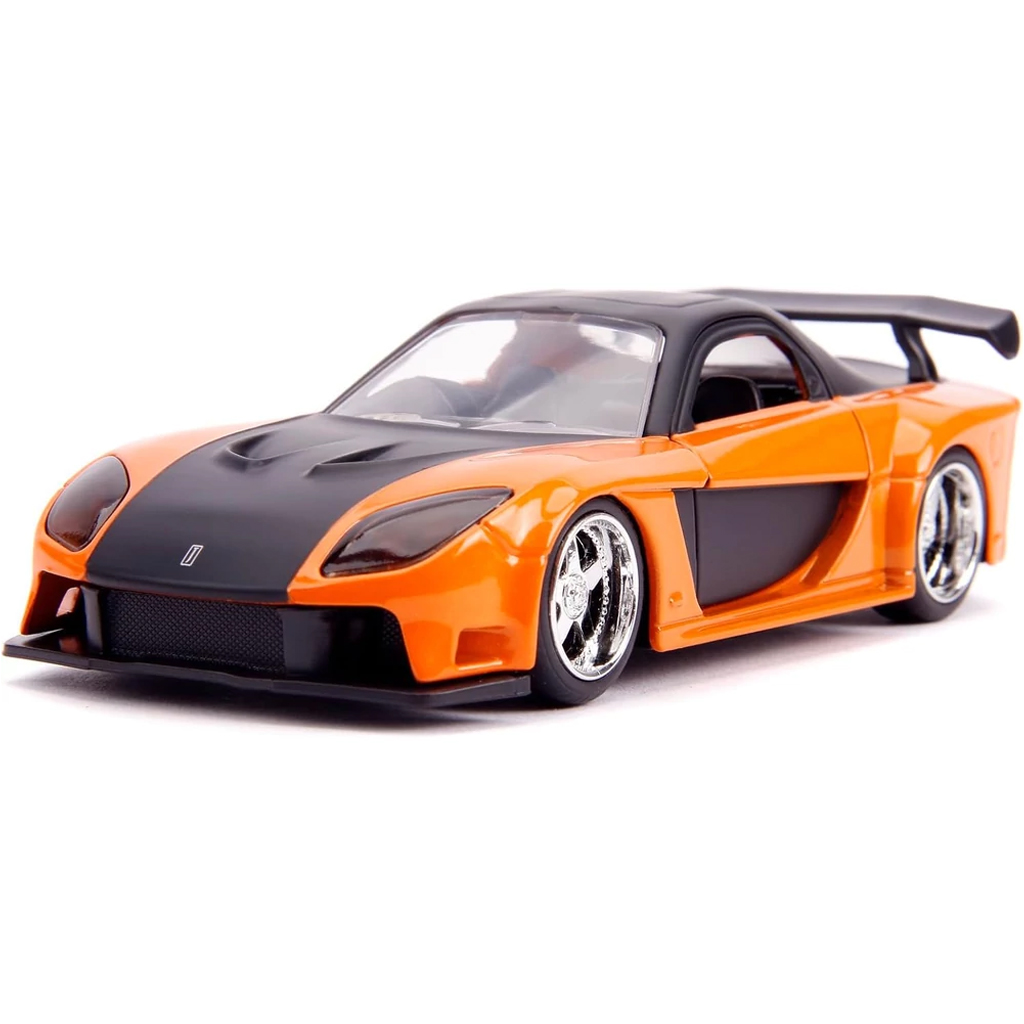 Halálos Iramban: Legacy Series Han’s Mazda RX-7 & Heist Honda Civic fém autómodell szett 1/32 - Jada Toys kép 3