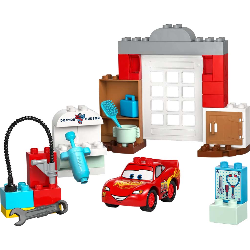 LEGO® DUPLO®: McQueen látogatása Doki garázsában (10456) kép 3
