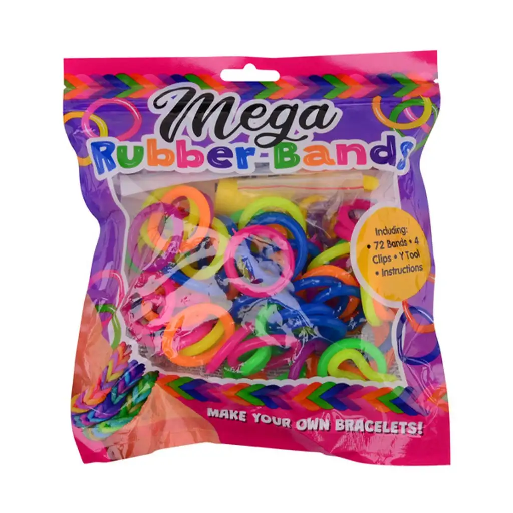 Mega gumikarkötő készítő szett 72db-os kép 1