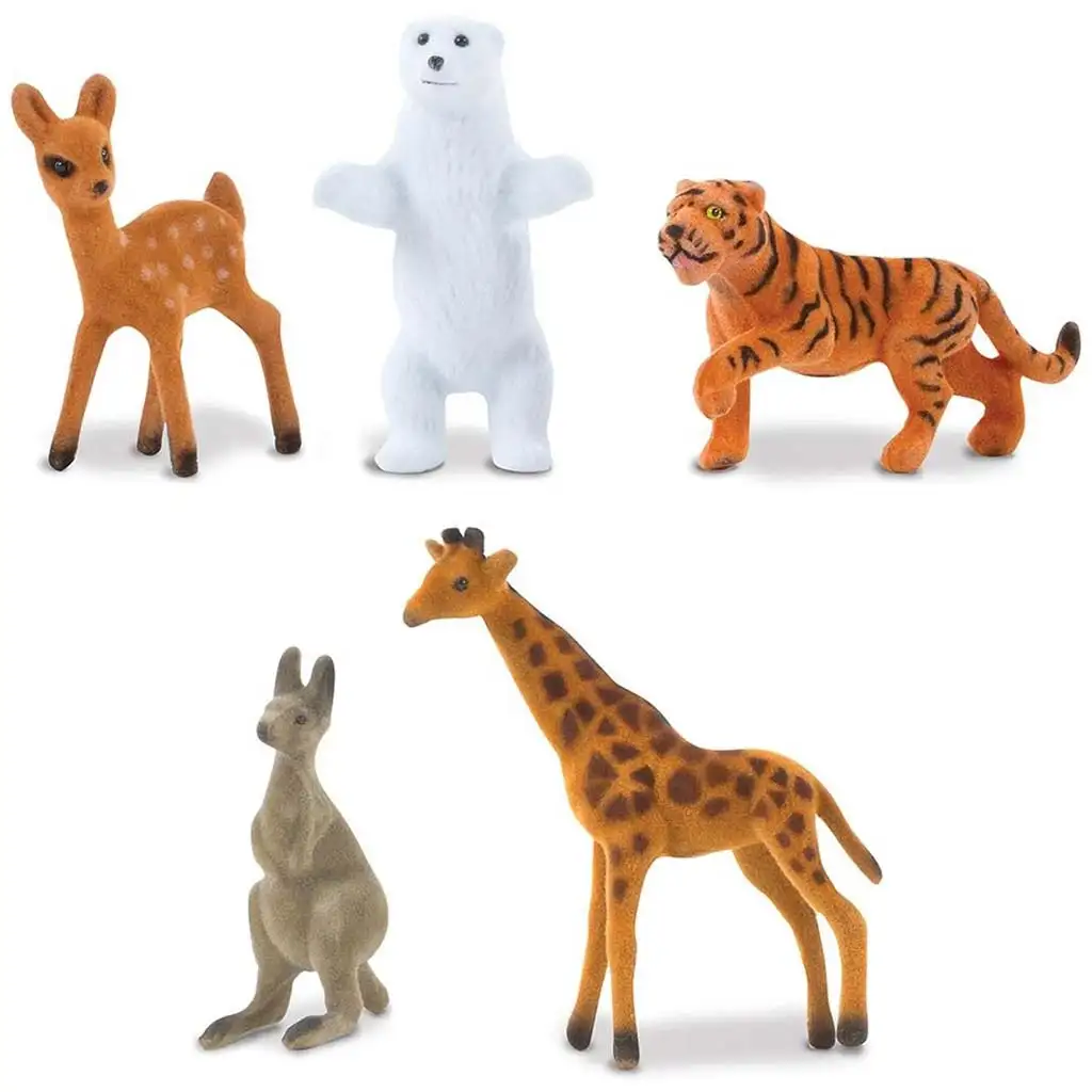 Állatok Élőhelye játszószőnyeg állatfigurákkal 200x150cm - Melissa & Doug kép 3