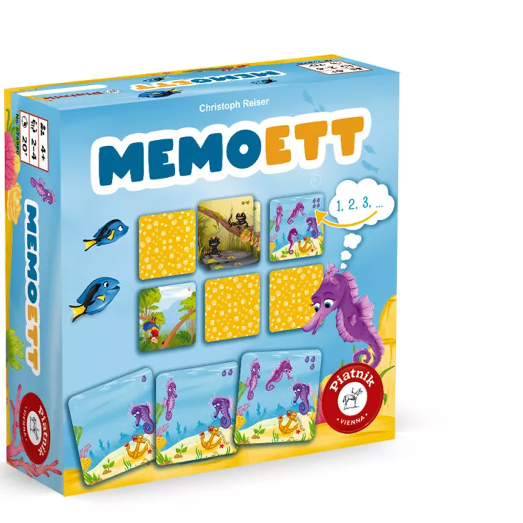 Memoett társasjáték - Piatnik kép 1