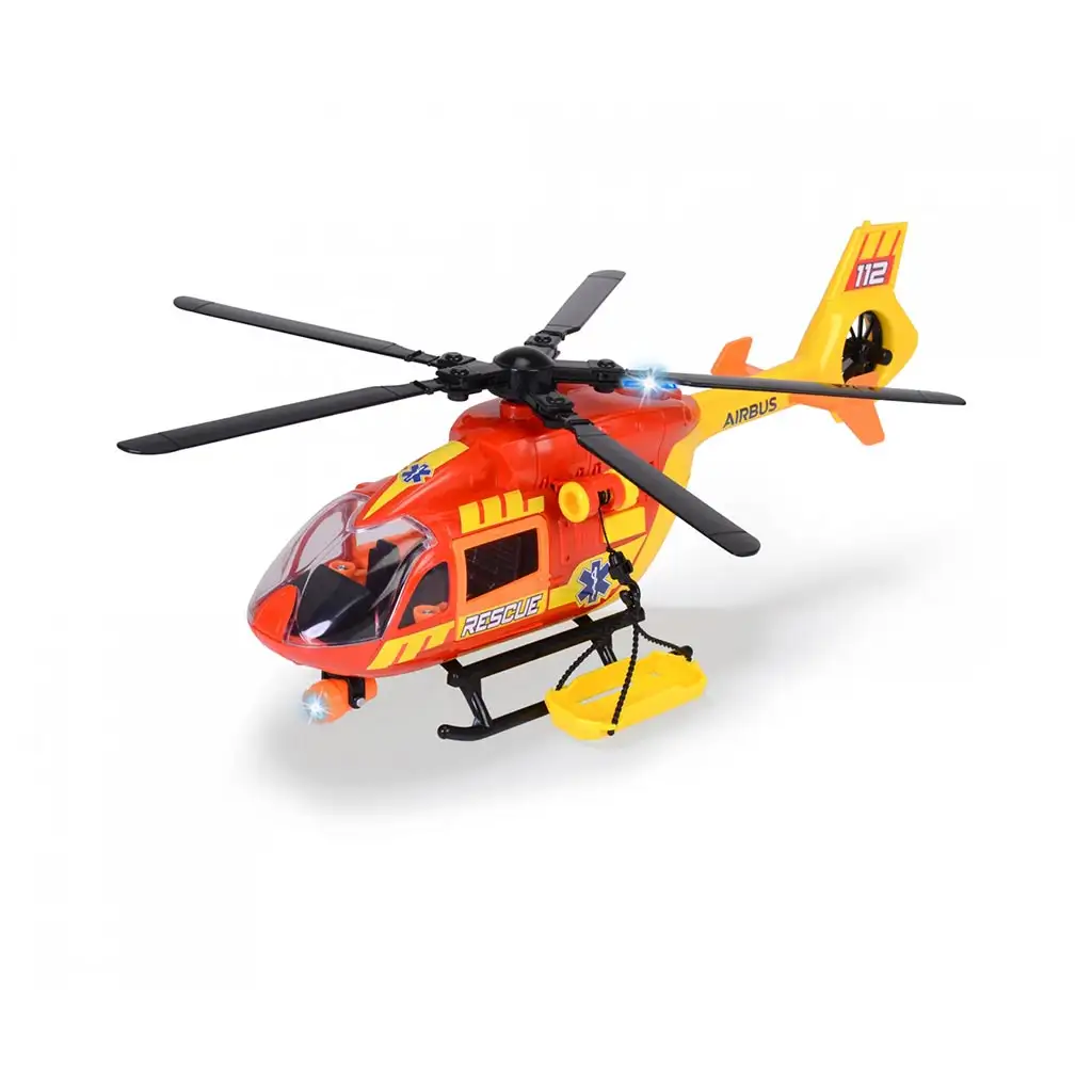 Mentőhelikopter fénnyel és hanggal 36cm - Dickie Toys kép 2
