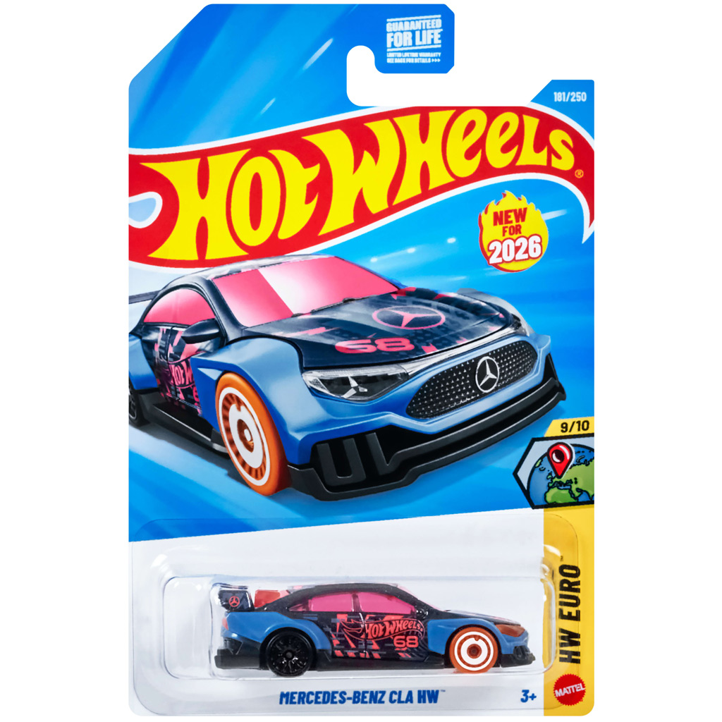 Hot Wheels: Mercedes-Benz CLA HW kisautó 1/64 - Mattel kép 1