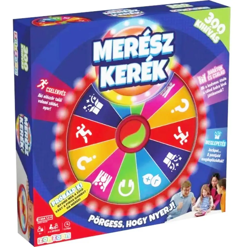 Merészkerék interaktív családi társasjáték kép 1