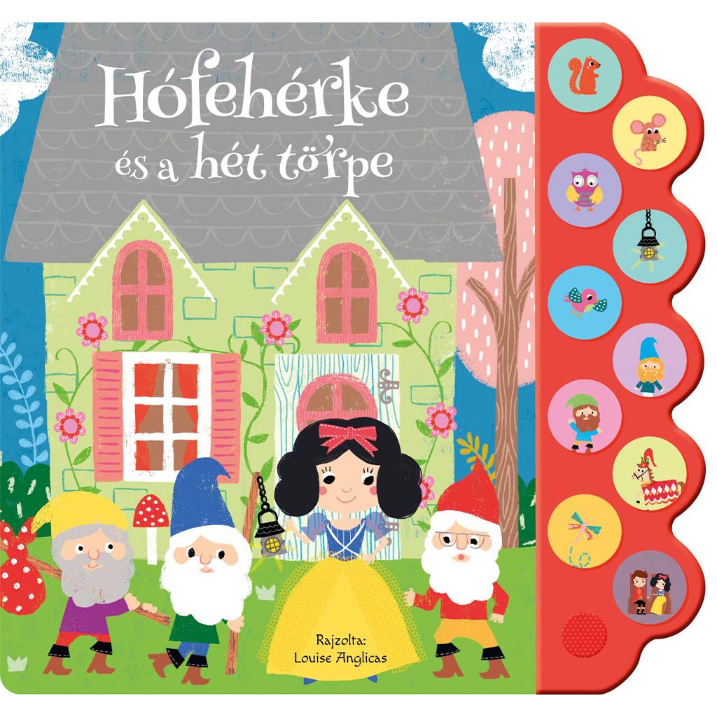 Mesés hangoskönyvek - Hófehérke és a hét törpe interaktív hangoskönyv kép 1