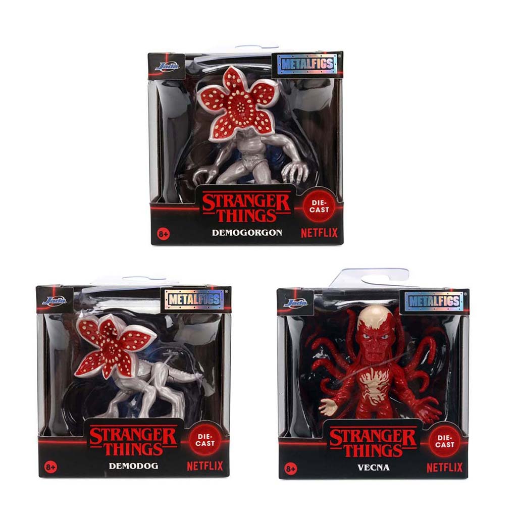 Stranger Things Metalfigs 6,5cm-es fém figura 1db - Simba Toys kép 1